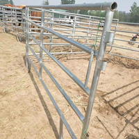Panel de valla para ganado, valla de ganado portátil galvanizada, paneles de Corral, equipo agrícola, Panel de valla de Metal para ganado
