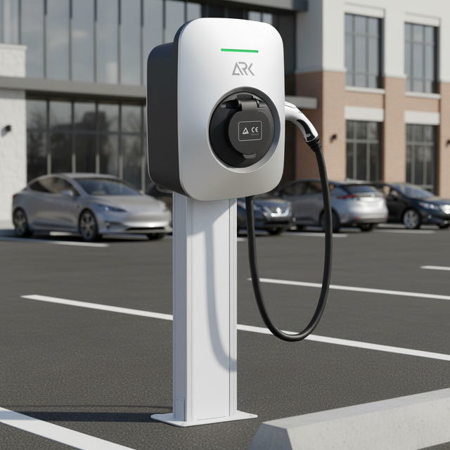 CE TUV Certified 7kW Type2 EV Charger Wall Mount WiFi Smart App Control for Home Garage