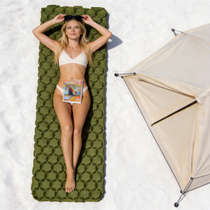 Portable Inflatable Camping Sleeping Mat Lightweight Backpacking Air <b>Pad</b> for Outdoor Hiking Travel Camping - Product Image 2