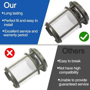 Filtro de Repuesto para Bomba de <span class=keywords><strong>Lavavajillas</strong></span> W10872845 Compatible con <span class=keywords><strong>Lavavajillas</strong></span> <span class=keywords><strong>Whirlpool</strong></span>, Kenmore, Amana y KitchenAid - Product Image 4