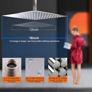 Système <span class=keywords><strong>de</strong></span> <span class=keywords><strong>douche</strong></span> moderne en nickel brossé 3 fonctions avec inverseur, ensemble <span class=keywords><strong>de</strong></span> robinetterie <span class=keywords><strong>de</strong></span> <span class=keywords><strong>douche</strong></span> à main, accessoires <span class=keywords><strong>de</strong></span> salle <span class=keywords><strong>de</strong></span> bain - Product Image 2