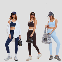 Soutien-gorge de sport sans coutures, respirant, anti-choc à fort impact pour femme avec boucle dorsale et design push-up, en nylon/spandex, ajustement parfait