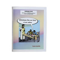 Vente en gros cahier d'exercices personnalisé scolaire cahier 17x22cm 96pages