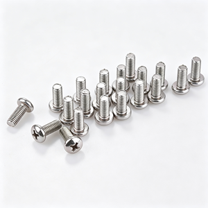 Vis de machine à tête cruciforme en acier au carbone durable GB818, boulons à tête ronde Phillips avec filetage complet - Product Image 6