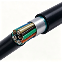 Cable Compuesto de Señal Multiconductor para Minas de Carbón, Cable de Comunicación para Minería Subterránea con Cubierta Antiestática Azul