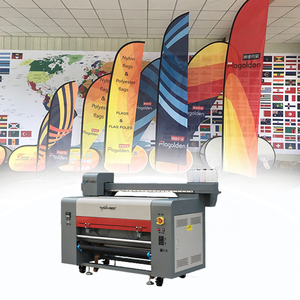 Venta de fábrica 1,2 m ~ 3,2 M Máquina de impresión de banderas digitales para hacer banderas Impresora de sublimación de tinte de inyección de tinta con máquinas de tienda de impresión - Product Image 1