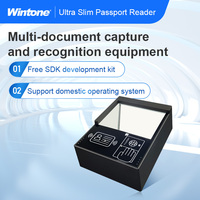 Le scanner de passeport ultra mince Wintone DSR6003 prend en charge la reconnaissance de code QR de carte d'embarquement électronique à code-barres longs
