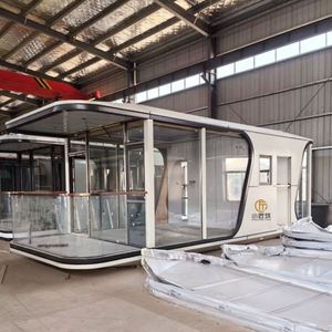 Casa Cápsula Móvil Prefabricada Ecológica de Lujo de 20 Pies/40 Pies, Mini Casa para Vivir, Trabajar y Oficina, para Uso Residencial y Hotelero, Lista para Enviar - Product Image 4
