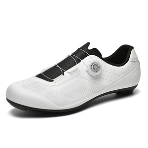 Chaussures de cyclisme neuves, respirantes, antidérapantes, résistantes à l'usure, avec semelle en fibre de carbone pour hommes, usage professionnel <span class=keywords><strong>sur</strong></span> vélo de route - Product Image 5