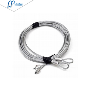 Master Well Vente en gros Kits de quincaillerie pour portes de garage sectionnelles Câbles de tension de levage pour portes de 7 'et 8' de haut Câble en acier pour portes de garage - Product Image 2