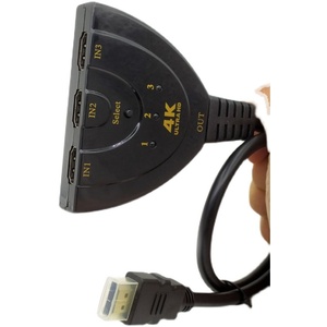 4K <span class=keywords><strong>3</strong></span> cổng <span class=keywords><strong>HDMI</strong></span> Switcher 3x1 1080p 3D <span class=keywords><strong>HDMI</strong></span> chuyển đổi <span class=keywords><strong>Selector</strong></span> <span class=keywords><strong>3</strong></span> trong 1 ra Pigtail tự động chuyển đổi cáp cho DVD HDTV Xbox PS3 PS4 ps5 - Product Image 5