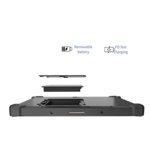 Tablette industrielle robuste de 8 pouces RT08J, système d'exploitation <span class=keywords><strong>Windows</strong></span> 10/11, processeur Intel N5100, 8 Go + 128 Go, 700 nits, lecteur de codes-barres, tablette pour utilisation en extérieur - Product Image 6