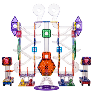 Nouvelle Version Creative 3d Diy Jouets Éducatifs Marble Run Blocs de <span class=keywords><strong>Jeu</strong></span> Magnétique - Product Image 6