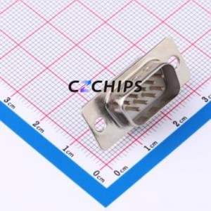 X0109WT7W1 D-Sub/VGA Connector DIP Connector ( Connector Type: Standard D-Sub )( Gender: Male )( Total Number of PINs: 9P ) - Product Image 1