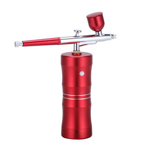 Herramienta de tatuajes para peluquero, aerógrafo portátil recargable por USB, PISTOLA DE PULVERIZACIÓN para arte del cabello, Kit inalámbrico de compresor - Product Image 4