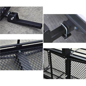 New ống uốn quá trình hàn gấp hitch-mount <span class=keywords><strong>t</strong></span>àu sân bay nặng nhiệm vụ hàng hóa hành lý giá <span class=keywords><strong>Tow</strong></span> phun sơn Trailer làm cao - Product Image 6