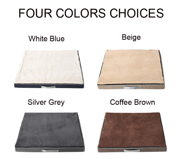 Modern Pet Camp Jumbo Bed Orthopedic Memory Foam Washable Removable Cover For Large Small Pet