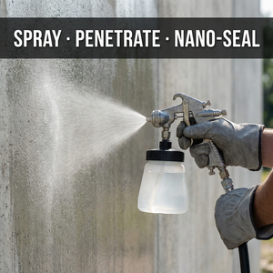 Sellador Impermeable Transparente de Microporos, Sellador Nano Impermeable, Impermeabilizante Nano Penetrante para Concreto - Product Image 4