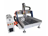 Mini routeur de bureau en pierre CNC STG6090 Table de sculpture en relief 3D 2X3