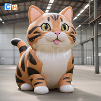 Mascotte de chat gonflable géante de 9 m, jouet publicitaire, modèle d'animal gonflable pour la décoration d'événements