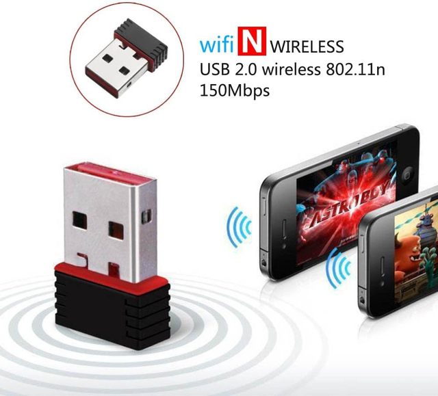 TrolinkTek New 150Mbps USB WiFi Adapter for PC-External 2.4GHz Wireless 802.11n in Stock