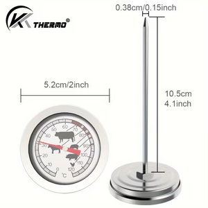 BBQ Dial Stainless Steel <strong>Probe</strong> Instant Read Household Kitchen <strong>Thermometer</strong> for Home Cooking Meat - Product Image 5