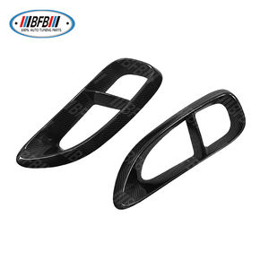 Piezas del cuerpo del guardabarros de la rejilla de ventilación lateral de fibra de carbono Real para <span class=keywords><strong>Porsche</strong></span> <span class=keywords><strong>718</strong></span> Spyder <span class=keywords><strong>Boxster</strong></span> <span class=keywords><strong>GTS</strong></span> 2016-2022 - Product Image 5