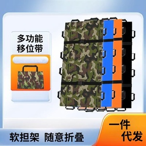 Tapis de transfert patient en toile Oxford épaisse et souple, élingue plate pour le retournement et le repositionnement des personnes âgées - Product Image 3