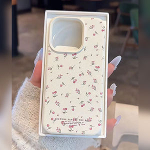 เหมาะสำหรับเคสโทรศัพท์ไอโฟน 17 โปรแม็กซ์ ลายเชอร์รี่เต็มจอพร้อมรูขนาดใหญ่ เคสโทรศัพท์ป้องกันการตก - Product Image 1