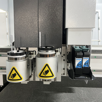 Machine de découpe automatique de tissus à couteau oscillant CNC avec garantie de 2 ans pour textiles, cuir et matériaux souples 220V/380V