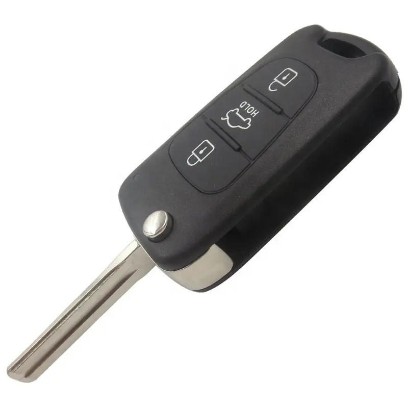 Lager Remote Auto Schlüssel anhänger Flip Key Fall für Kia Hyundai IX25 IX35 Sonata Kunststoff Autos chl üssel Zubehör