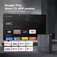 Mini box TV Android 12 XS97 de haute qualité pour ATV, avec Allwinner H618, 4K, meilleur prix, 2+16 Go, Smart IP Tvbox