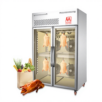 Déshumidification Armoire Alimentaire Refroidissement Par Air Armoire De Séchage Saucisse Oie Rôtie Poulet Oasté Vitrine Réfrigérée