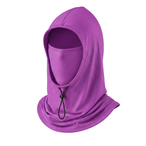 Balaclava unisexe en spandex, couvre-visage intégral, protection UV, capuche réglable, protection solaire pour l'extérieur, utilisation estivale, couleur unie - Product Image 5