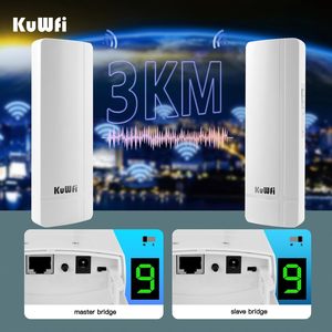 Kuwfi 5.8G 900Mbps Ngoài trời không dây truy cập điểm cực nhanh tốc độ cao Gigabit Mạng giải pháp 24V PoE không thấm nước cho - Product Image 3