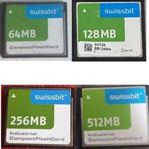 การ์ด CF อุตสาหกรรม SWISSBIT ของแท้ 64MB/128MB/256MB/512MB-1/2/4/8/16GB (SLC)- สำหรับ CNC/ศูนย์เครื่องจักร/เครื่องจักรสิ่งทอ - Product Image 2
