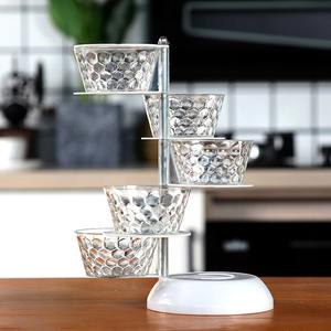 Vertical Rotatable Seasoning Box With Transparent <b>Rotating</b> Design <b>Spice</b> Box for Salt Jar Spoon Rotary Storage <b>Rack</b> Kitchen Tools - Product Image 3