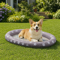 Fabricante de Productos para Mascotas, Piscina Inflable para Mascotas, Colchoneta Flotante para Perros, Cama de Natación para Perros, PVC Ecológico, Flotador de Agua Lavable para Mascotas para Exteriores