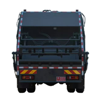 Camion compacteur de déchets électrique pur Dongfeng New Energy 15 m³ 4x2 automatique pour l'assainissement municipal