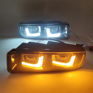 Đèn chạy ban ngày DRL cho <span class=keywords><strong>Lexus</strong></span> LX470 1998-2007, đèn xi nhan <span class=keywords><strong>LED</strong></span>, đèn chạy ban ngày, đèn sương mù lắp ráp phía trước, đèn sương mù - Product Image 4