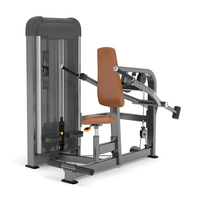 Machine de levage latérale assise de gymnastique commerciale pour l'équipement de forme physique chargé par goupille d'entraînement de force pour la musculation pour l'usage à la maison