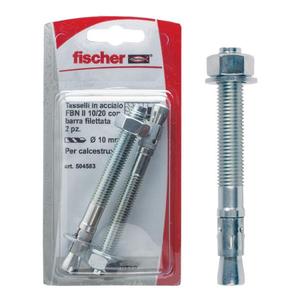 FISCHER - 504581 Ancrage en acier à boulon avec bande expansible FBN II K en blister-ANCRAGES EAN 8001132045817 ANCHORS MÉCANIQUES - Product Image 1