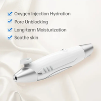 Pistolet à oxygène portable pour spa facial Injecter de l'eau Dispositif de dermabrasion profonde pour le rajeunissement de la peau Hydratant Peel Spray Pen