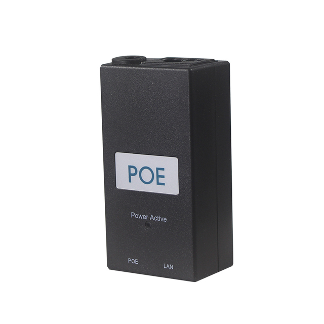 802.3af/at 100mbps 24v 0.5A POE Module Injectors DC Output for Desktop Connection