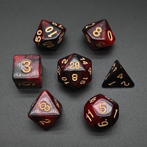 Precio <span class=keywords><strong>de</strong></span> fabricantes azul blanco <span class=keywords><strong>DND</strong></span> dados acrílicos poliédricos para juegos <span class=keywords><strong>de</strong></span> rol - Product Image 4