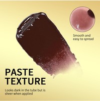 Baume à lèvres hydratant avec vitamine E, cire d'abeille et cire de candelilla, fini transparent, application douce