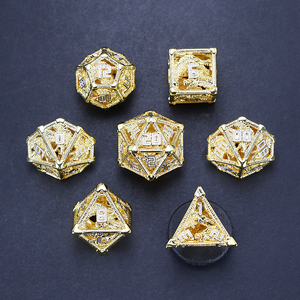 Tùy Chỉnh Xúc Xắc Các Nhà Sản Xuất D100 D20 Cạnh <span class=keywords><strong>1000</strong></span> Lớn Hai Mặt <span class=keywords><strong>Dice</strong></span> Đen Đa Diện Hollow Kim Loại Hội Đồng Quản Trị Trò Chơi Tải Xúc Xắc Thiết Lập - Product Image 4