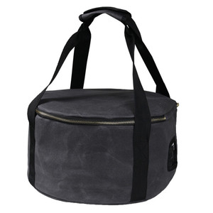 Bolsa de Almacenamiento para Olla Holandesa, Gris, Resistente, Portátil, para Camping, Tamaño Individual - Product Image 1