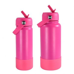 Vaso Térmico de Acero Inoxidable de Doble Pared con Aislamiento al Vacío, a Prueba de Fugas, de Boca Ancha, Personalizado, de 18 oz/32 oz, Botella de Agua de Viaje - Product Image 4