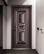 Customized Home Front Exterior Main Entry Fireproof Security Steel <strong>Doors</strong> - Product Image 2